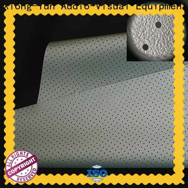 XY Screens acoustically transparent screen customized for thin frame projector screen 1