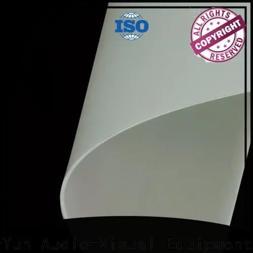 XY Screens Rear Fabrics design for fixed frame projection screen 1