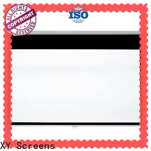 XY Screens drop down projector screen design for school 1