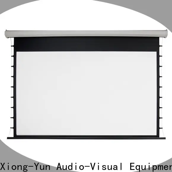 XY Screens stable motorized projector screen supplier for home 1