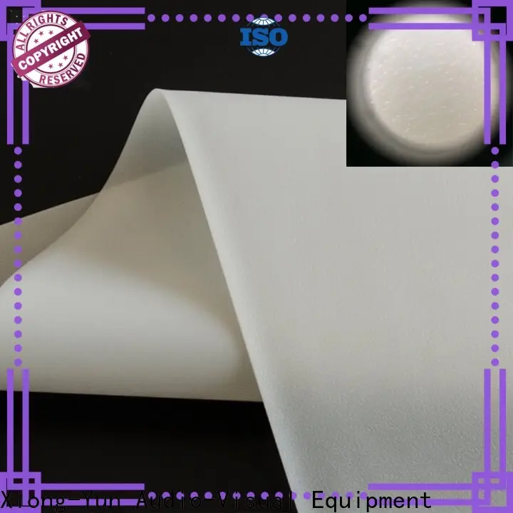 acoustically Rear Fabrics inquire now for fixed frame projection screen 1
