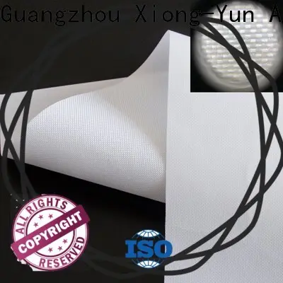 XY Screens Rear Fabrics factory for fixed frame projection screen1 1