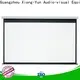 curved Home theater projection screen personalized for rooms 1