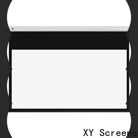 XY Screens intelligent Motorized Projection Screen personalized for rooms 1