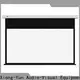 XY Screens manual tab tension screen personalized for living room 1