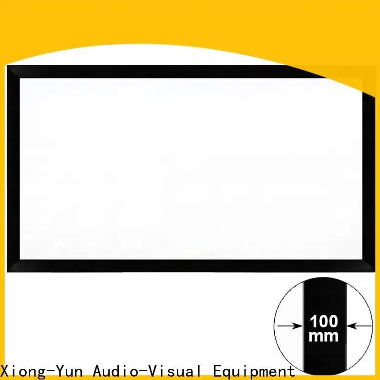 retractable home projector screen manufacturer for rooms 1