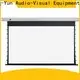 XY Screens intelligent tab tensioned projector screen factory price for living room 1
