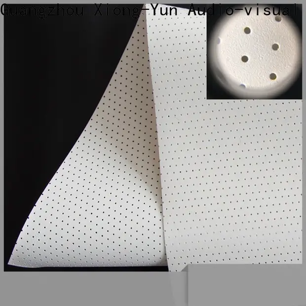 XY Screens acoustic absorbing fabric directly sale for thin frame projector screen 1