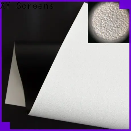 XY Screens projector fabric design for fixed frame projection screen1 1