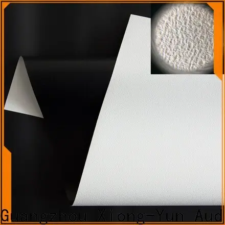 durable front fabrics inquire now for motorized projection screen 1