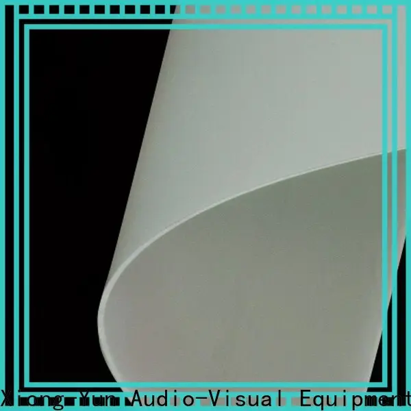 XY Screens rear projection screen material with good price for motorized projection screen 1