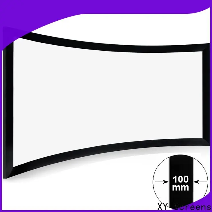 XY Screens curved cinema projector manufacturer for rooms 1