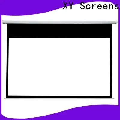 XY Screens intelligent motorized projector screen wholesale for rooms 1