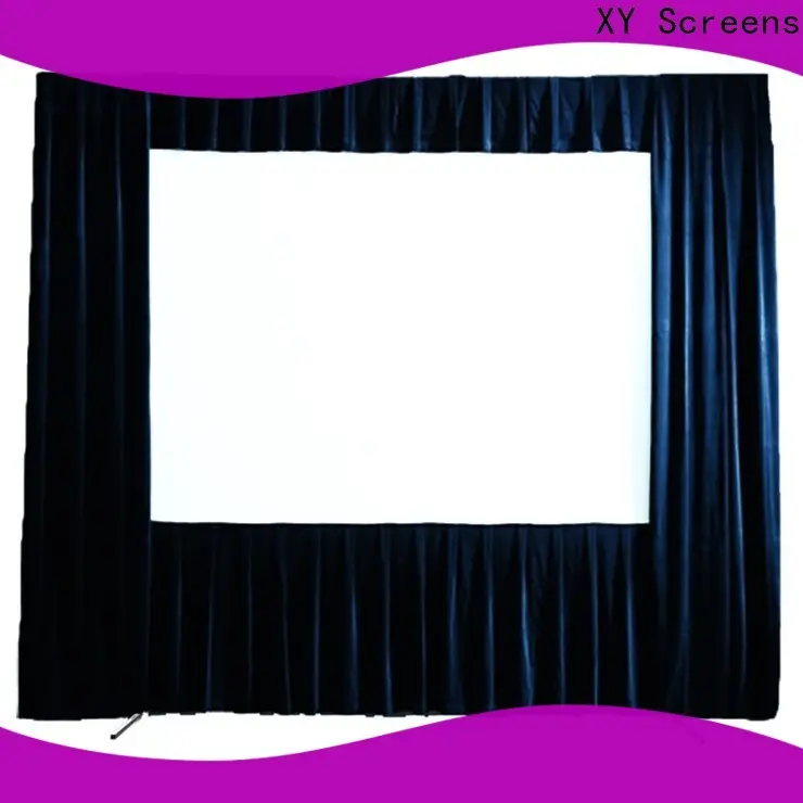 XY Screens curved outdoor movie projector factory price for public 1