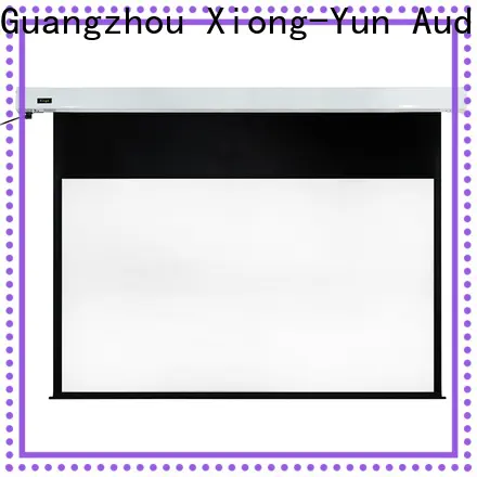 intelligent Motorized Projection Screen wholesale for indoors 1