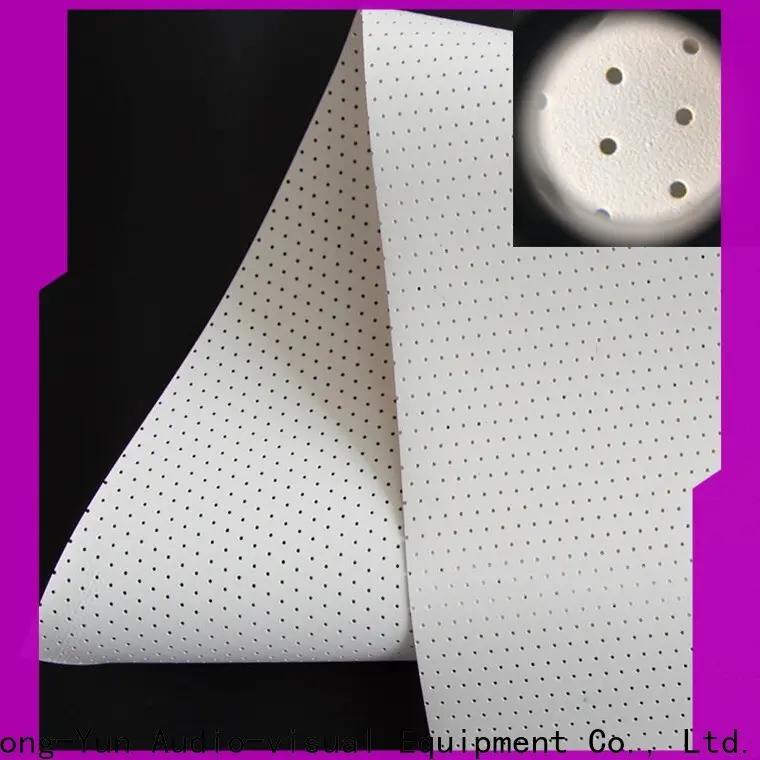 XY Screens transparent best acoustically transparent screen directly sale for thin frame projector screen 1