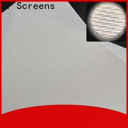 XY Screens transparent acoustically transparent screen material directly sale for projector screen 1