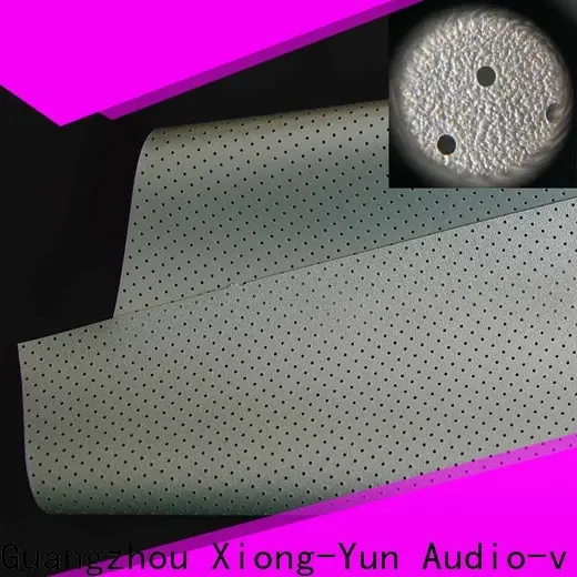 XY Screens acoustically transparent screen material customized for thin frame projector screen1 1