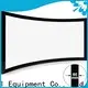 XY Screens curved projector screen personalized for home cinema 1
