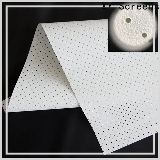 XY Screens acoustic absorbing fabric manufacturer for thin frame projector screen 1
