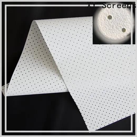 XY Screens acoustic absorbing fabric manufacturer for thin frame projector screen 1