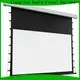 XY Screens rising tensioned projector screen personalized for indoors 1