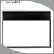 XY Screens Home theater projection screen factory price for theater2 1