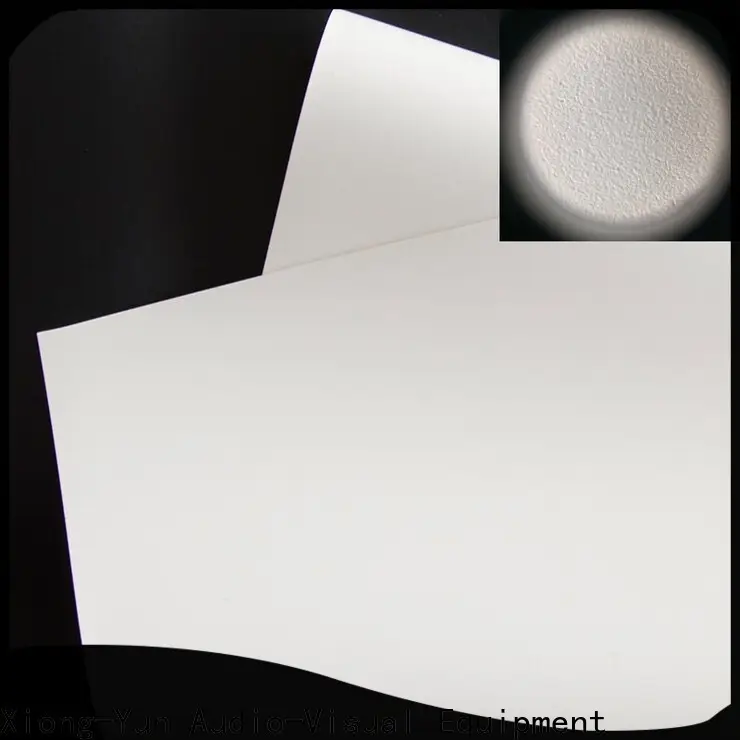 XY Screens normal front and rear fabric with good price for projector screen 1