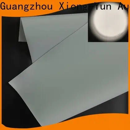 XY Screens transparent projector screen fabric design for fixed frame projection screen 1