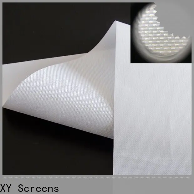 hard Rear Fabrics design for motorized projection screen 1