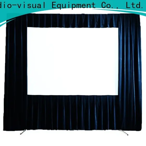 stable outdoor retractable projector screen personalized for outdoor 1