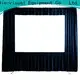 stable outdoor retractable projector screen personalized for outdoor 1
