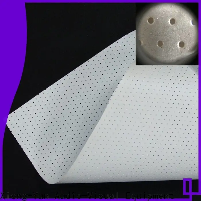 XY Screens acoustic projector screen directly sale for motorized projection screen 1