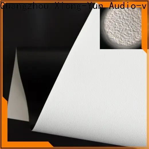 standard front and rear fabric factory for fixed frame projection screen 1