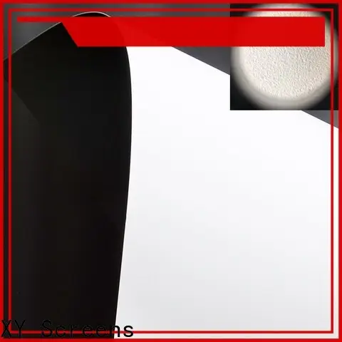 metallic front and rear fabric with good price for motorized projection screen 1