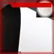 metallic front and rear fabric with good price for motorized projection screen 1