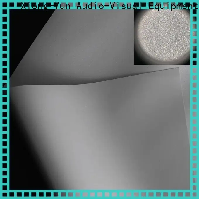XY Screens hard screen front fabrics inquire now for fixed frame projection screen 1