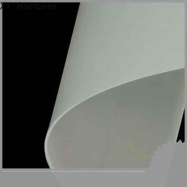 XY Screens flexible rear projection fabric inquire now for thin frame projector screen 1