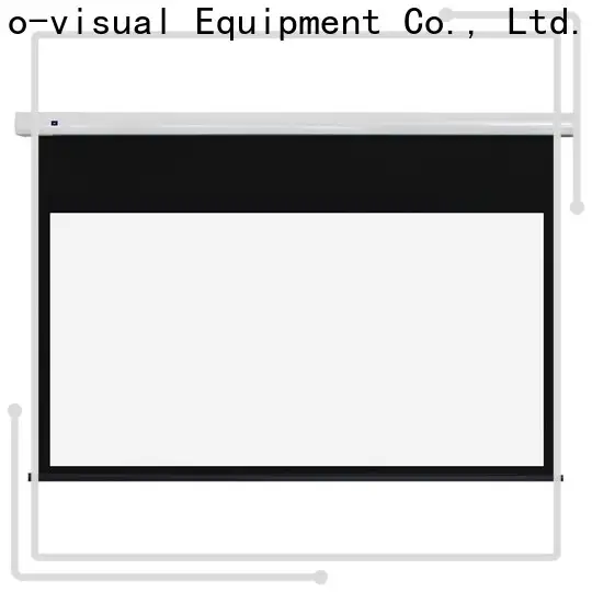 stable electric projector screen factory price for home 1