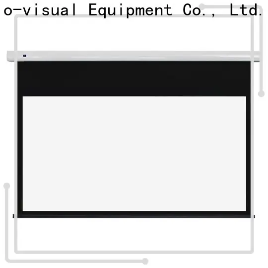 stable electric projector screen factory price for home 1