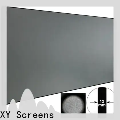 XY Screens black Ambient Light Rejecting Projector Screen factory price for living room 1
