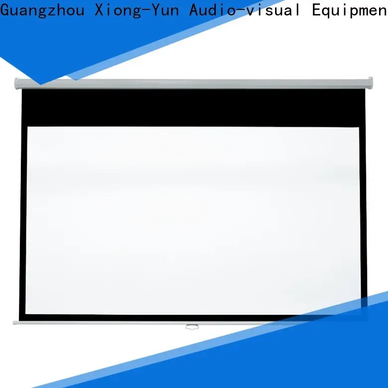 XY Screens drop down projector screen factory for school 1