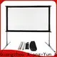 stable outdoor pull down projector screen supplier for square 1