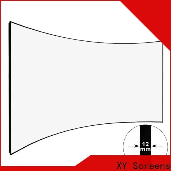 thin curved projector screen personalized for ktv 1