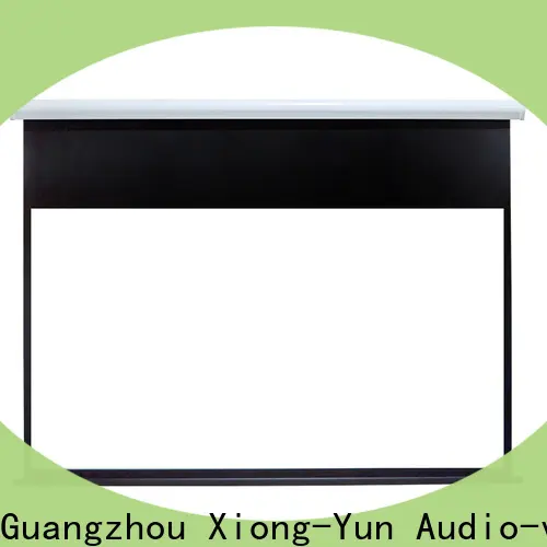 retractable motorized screens factory price for home 1