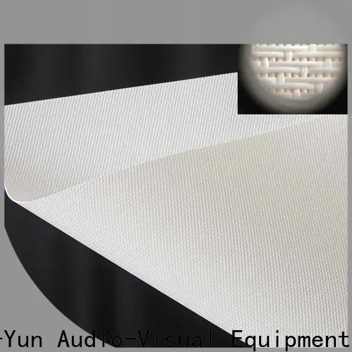perforating acoustic projector screen manufacturer for fixed frame projection screen 1