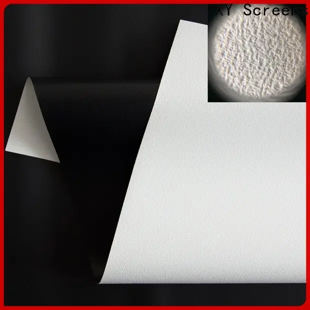 standard projector screen fabric china with good price for thin frame projector screen 1