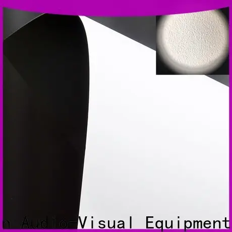 XY Screens quality front fabrics inquire now for thin frame projector screen 1