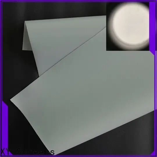 XY Screens flexible rear projection screen material with good price for fixed frame projection screen 1