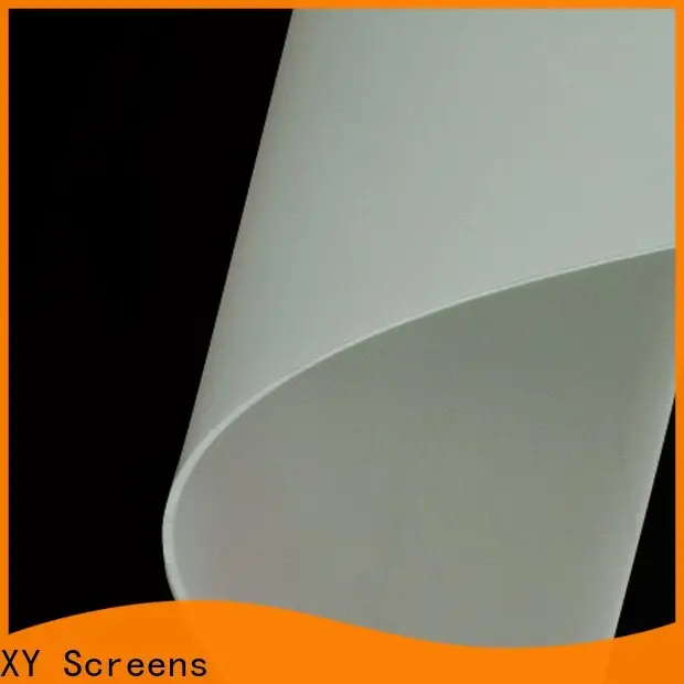 XY Screens rear projection fabric design for fixed frame projection screen1 1